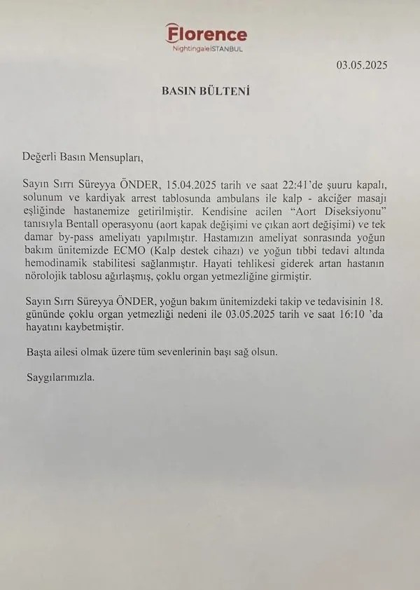 Sırrı Süreyya Önder hayatını kaybetti! Bir süredir hastanede tedavi görüyordu...